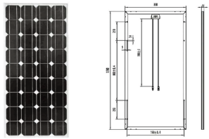 Monocrystalline silicon photovoltaic modules