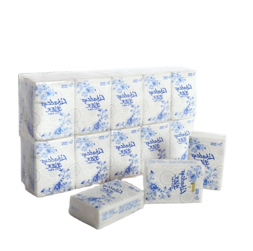 A pack of eight mini pocket tissues